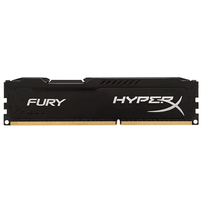 HyperX Fury DDR3 & DDR4 RAM – 4GB / 8GB / 16GB DIMM, 1333MHz – 3200MHz, PC3-12800 / PC4-25600