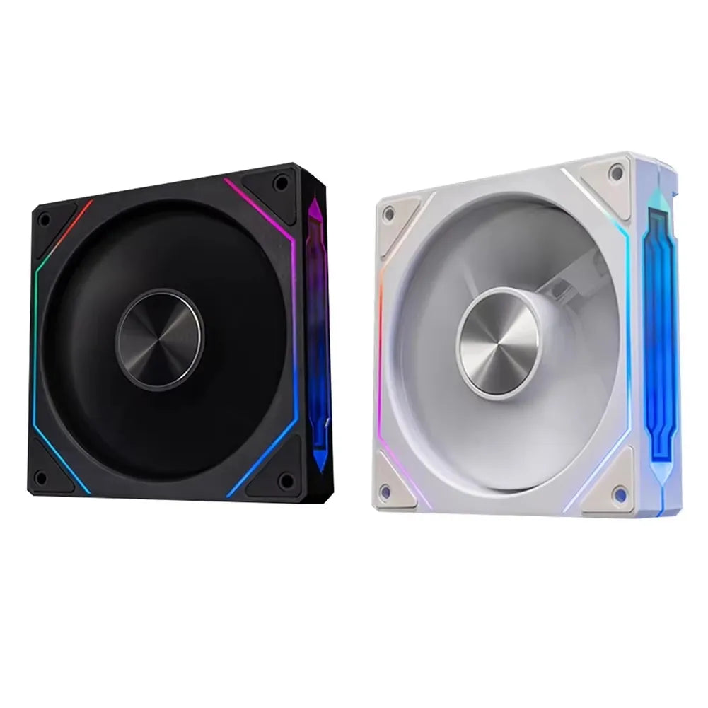 ICE Whale Prism 4RS ARGB 120mm PC Case Fan – Infinity Mirror Design, PWM 4-Pin, Motherboard Lighting Sync