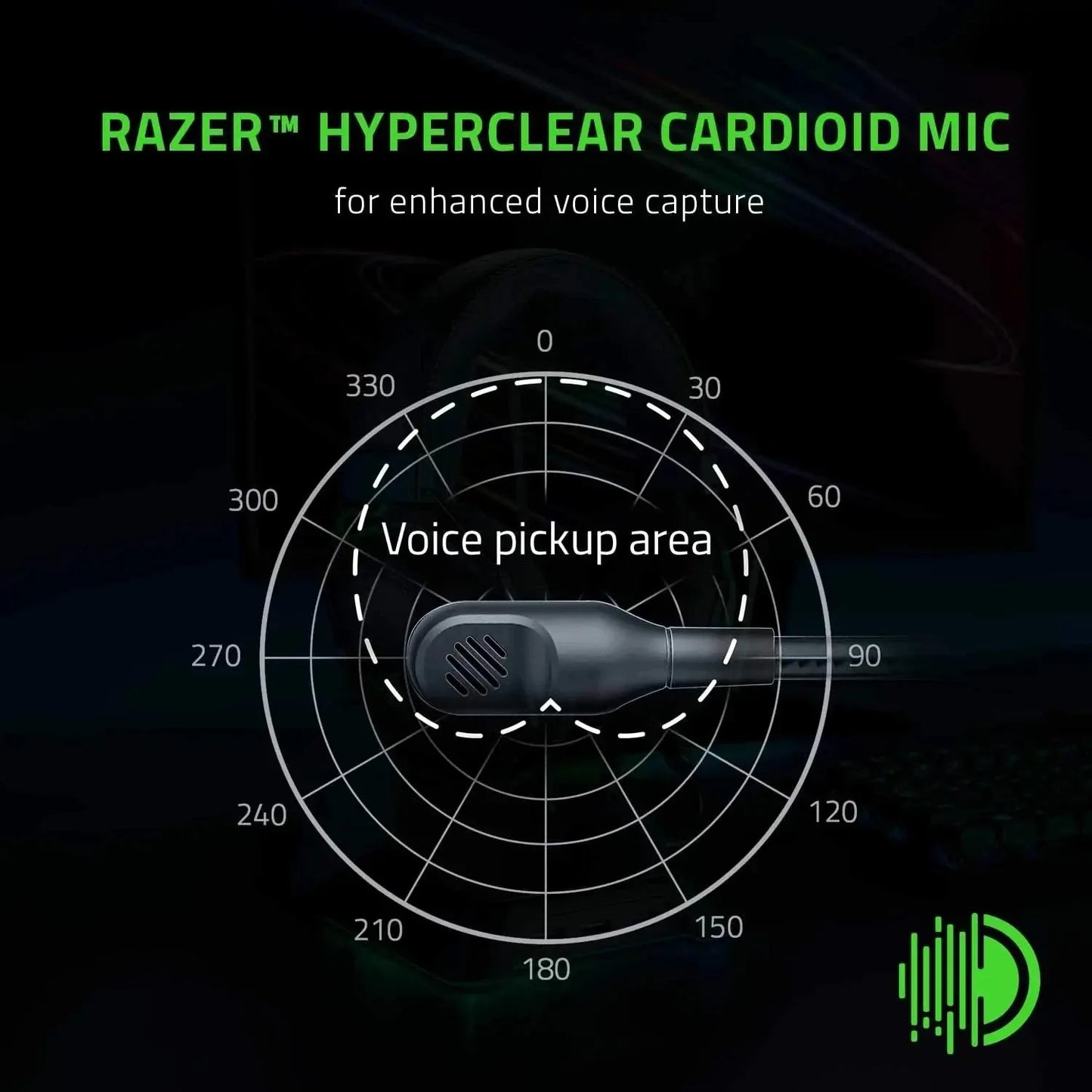 Razer BlackShark V2 X Wired Esports Headset – 7.1 Surround Sound, Hyperclear Cardioid Mic, Passive Noise Cancellation