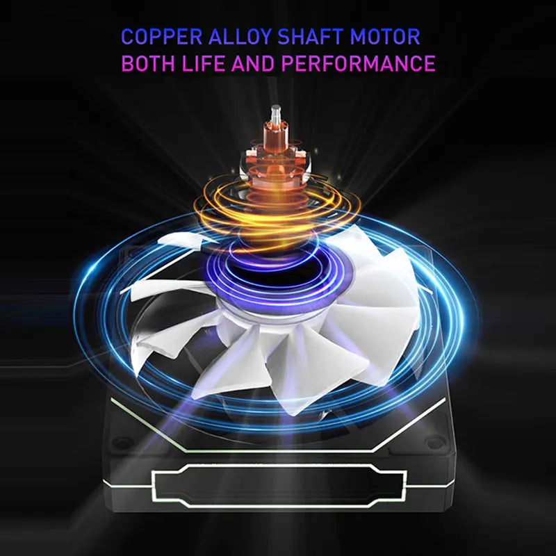 UPSIREN UF-1 PRISM 4 PRO 120mm ARGB Computer Case Fan – 4-Pin PWM, Quiet Cooling, 45.2CFM