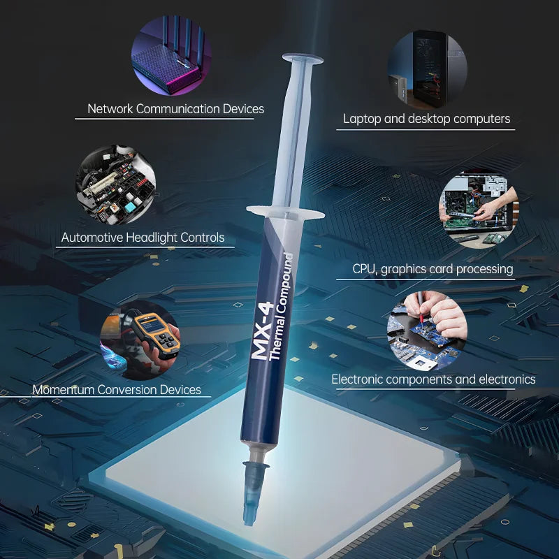 MX-4 Thermal Paste – Premium CPU & GPU Thermal Compound (2g / 4g / 8g)
