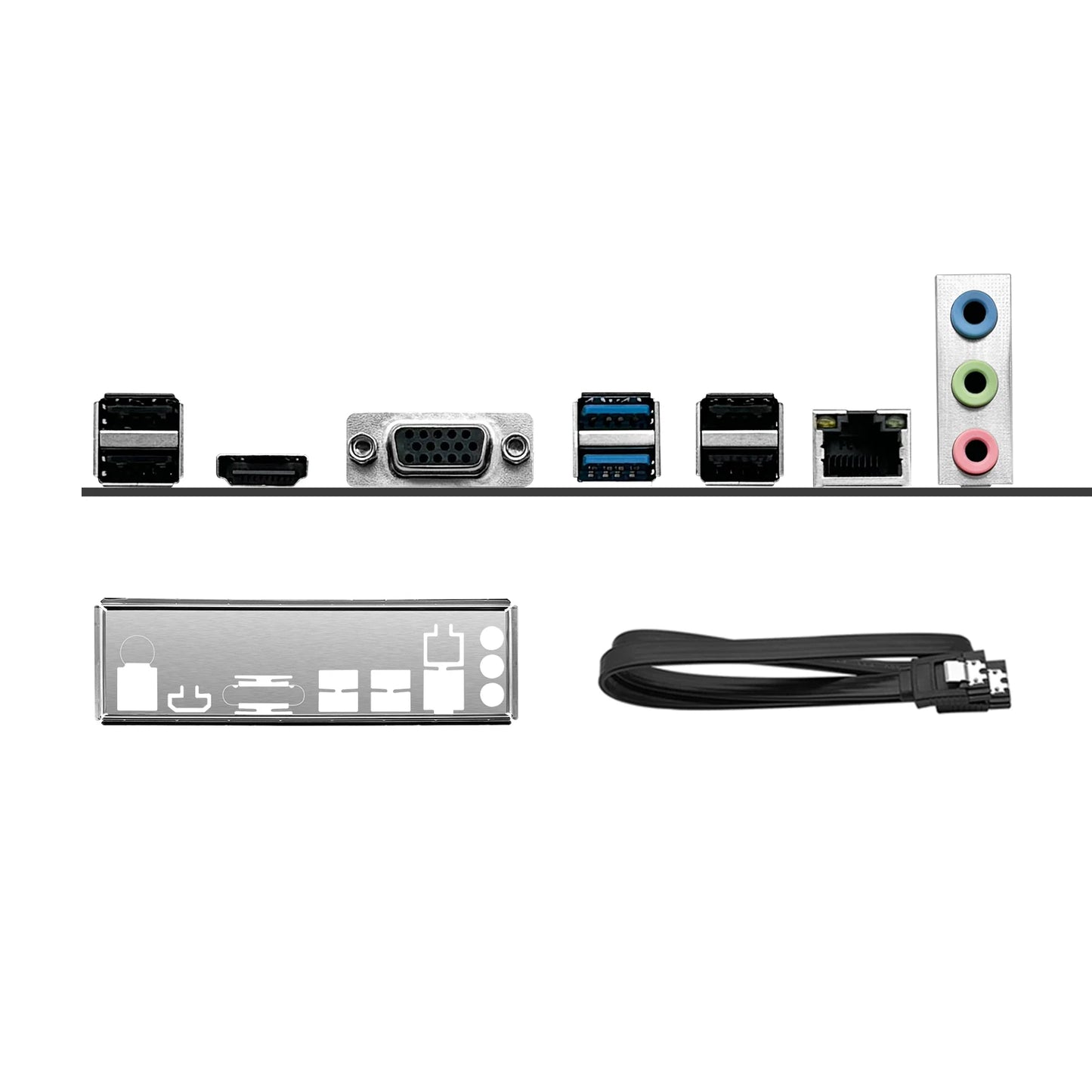 MACHINIST B450 AM4 Motherboard – Dual-Channel DDR4, M.2 NVMe, Supports Ryzen 5500/5600/5600G CPUs