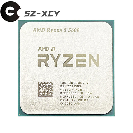 AMD Ryzen 5 5600 CPU – 3.5GHz 6-Core 12-Thread Processor, 7nm Zen 3, Socket AM4 (Used/Second-Hand)